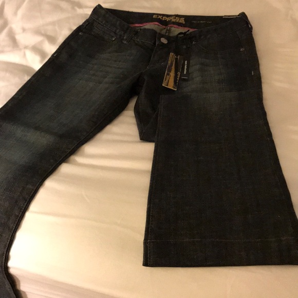 NWT🖤Express Stella Boot Cut Jeans🖤 Short Length - Picture 6 of 8
